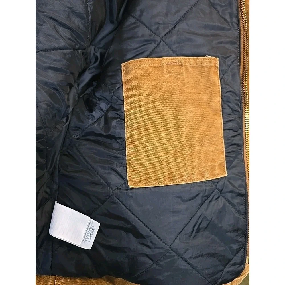 Carhartt‎ Peterbuilt Jacket Men L Brown Trucker Skater Y2K Western Ranch